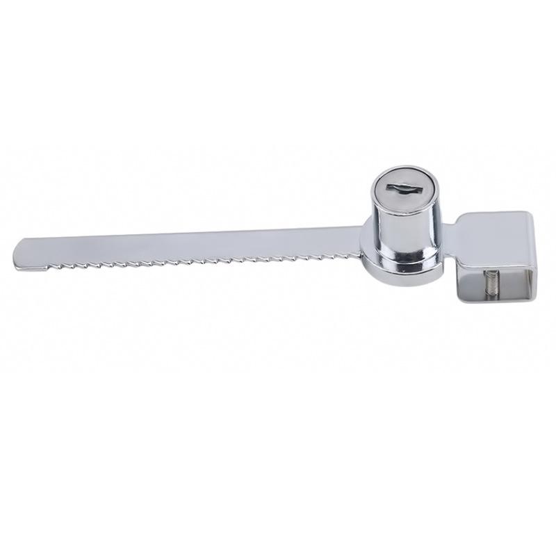 1 Stück Fensterglasschloss, Glasschloss-Serie mit Zähnen, Briefkastenschloss