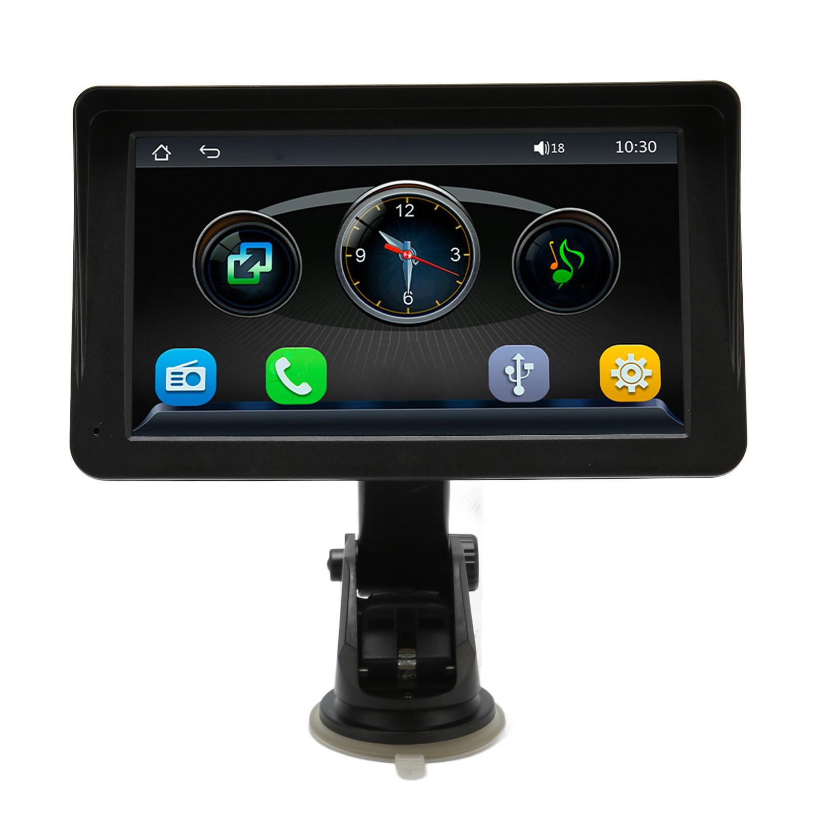 

Автомобильный MP5-плеер с сенсорным экраном 7 дюймов, многофункциональный автомобильный стереоплеер с солнцезащитным козырьком и светодиодной подсветкой