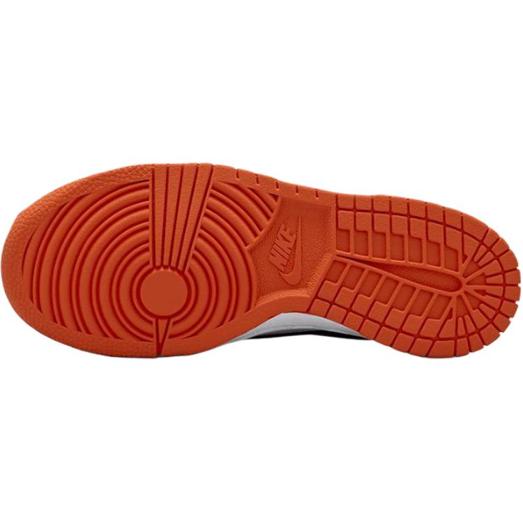 Nike Dunk Essential Comfortable Low Top Kids Skate Shoes Kids Sneaker White Black Orange IQ2755102