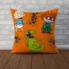 Rugrats Pillow Case For Car Sofa Decorative Home Doublesided Print Plush Square Throw Pillow Cushion Cover
