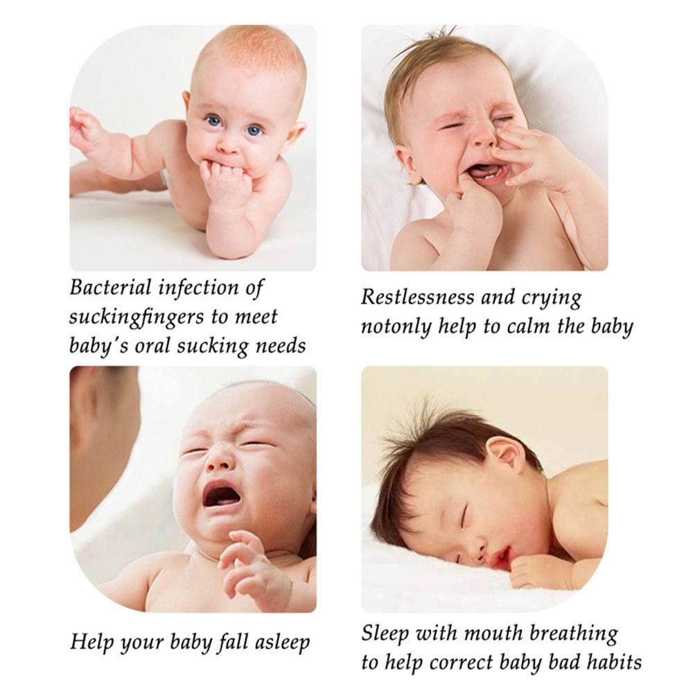 Teethe Toy Kids Nipple Nursing Accessories Newborn Baby Soother Baby Pacifier  Day and Night