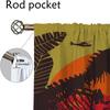 Jurassics Parks Tulle for Bedroom Home Interior Curtains for Living Room Partition Blackout Curtain Halloween Decoration Shades