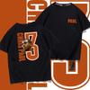 Paul No. 13 Short-sleeved T-shirt Men's and Women's Summer Tide Brand Youth Basketball Sports Digital Printing Pure Cotton Half-sleeved Parent-child