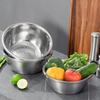 Miski do mieszania Ubijanie Sałatki Zlewozmywak Wysokiej jakości stal nierdzewna