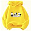 Cute Panda Hoodie Kids Children's Sweatshirt Animal Hoody for Boys Girls Autumn Winter Casual Pullover Hoodies