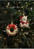 Christmas decorations, Christmas tree ornaments, Santa Claus, gingerbread men, Christmas tree decorations, Christmas decorations
