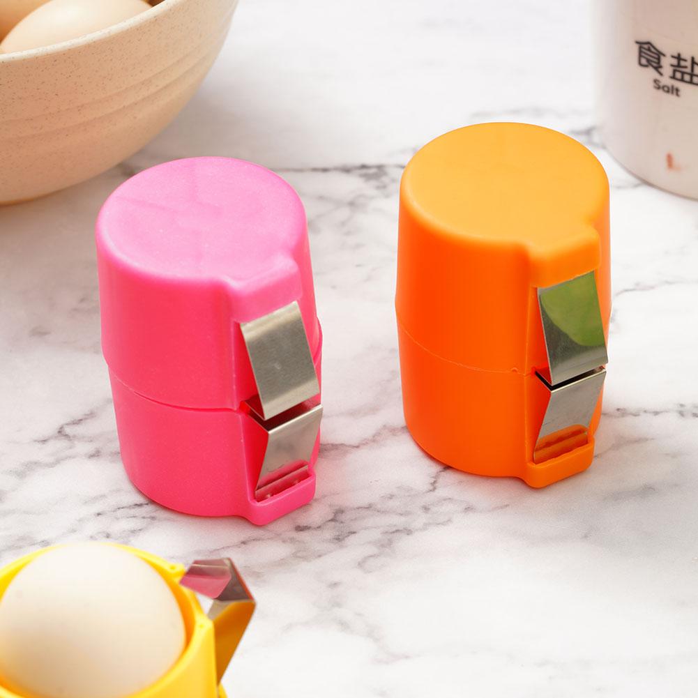 1/2/3PCS Upgrade Portable Egg Opener Handheld Cracking Egg Opening Tool For Raw Eggs Kitchen Cooking Baking Eggshell Separator