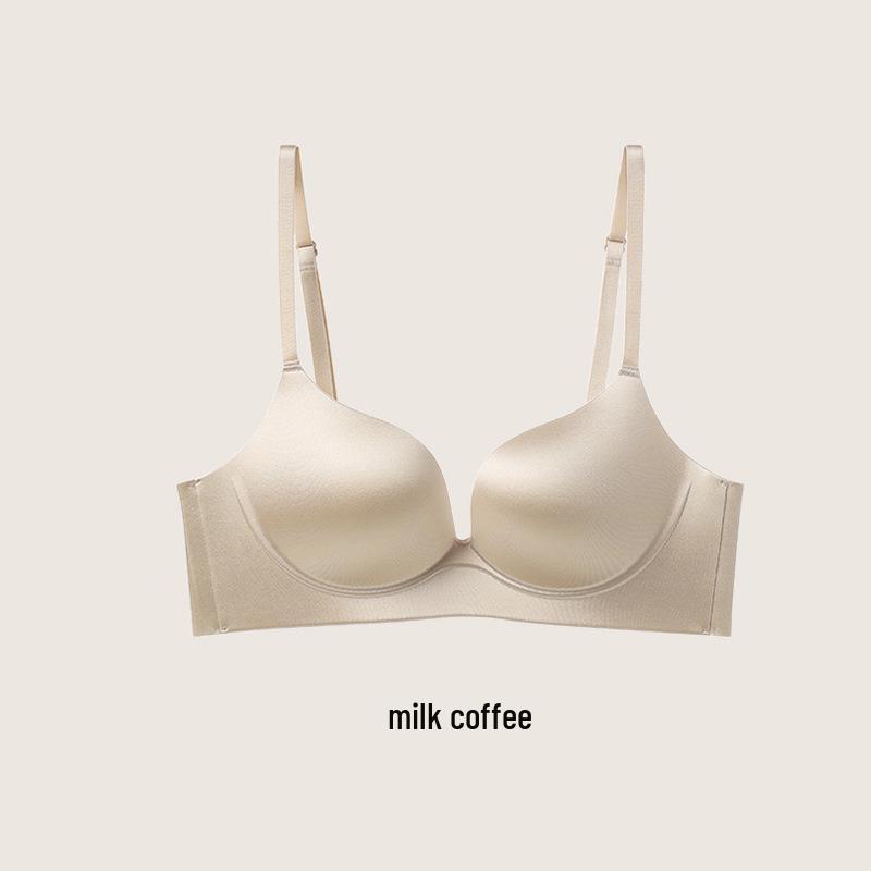 

Бесшовный телесный поддерживающий: Женский бюстгальтер пуш-ап 3D из мягкого атласа с гелевыми полосками Extra Large