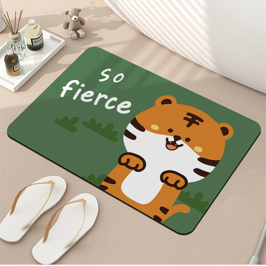 Home Mat Entry Door Door Door Anti-slip Wear Mat Foot Bathroom Door Diatom Mud Mat