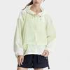 FILA Color Block Hooded Loose Woven Jacket Women jackets A11W321701F-ZA