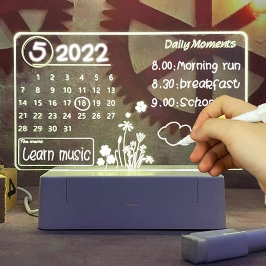 

Новинка 2023 года, креативная светодиодная доска для заметок, ночные огни, USB-доска для сообщений, ручка, праздничные огни, детский подарок для подруги, украшение, сделай сам, ночные огни