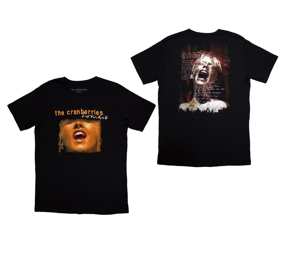 Оригинальная футболка The Cranberries Zombie Dolores, приталенная, размеры S-2XL, НОВАЯ, унисекс S