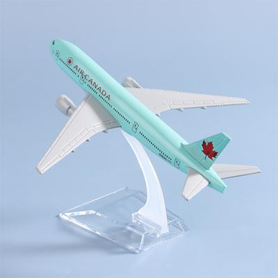 Air Canada Boeing 777 Modèle d'Avion Alliage Métal Modèle d'Avion Souvenir Collection de Modèles d'Avions 16cm