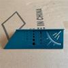 Ruler for Woodworking, 3D Miter Angle Measuring Gauge Square Size Measuring Tool