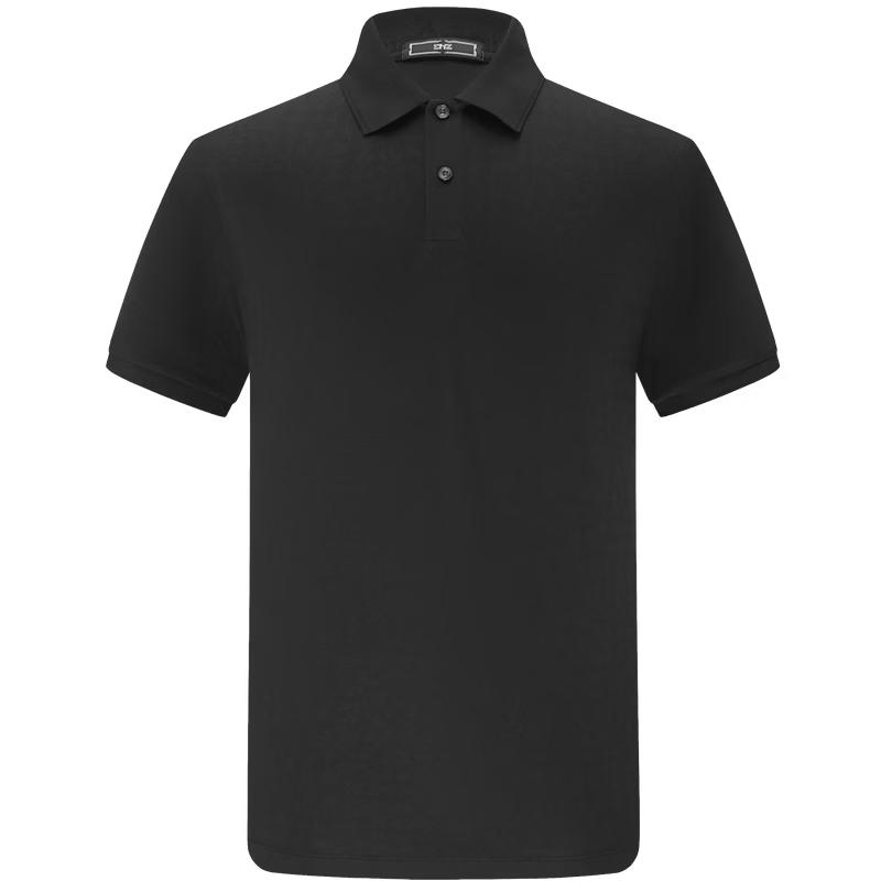 

EMZ Ordos Men s Mulberry Silk Blend Anti-bacterial Polo Shirt L