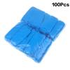 100Pcs Disposable Waterproof Shoe Cover Non-Slip Foot Cover Indoor Non-Woven Fabric Padded Overshoes Rain Mud-Proof Shoe Cover