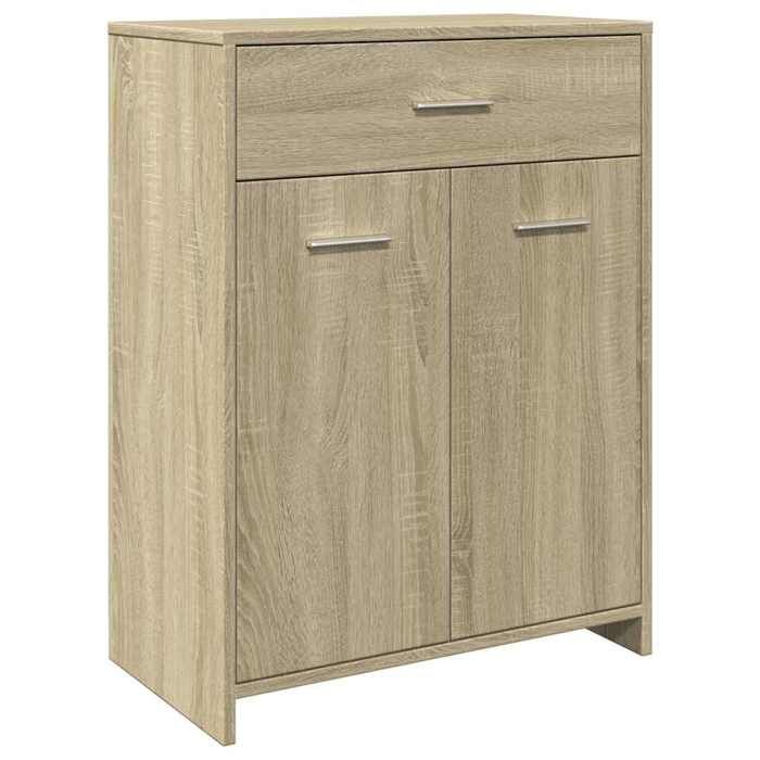 VidaXL Bathroom Cabinet Sonoma Oak 60x33x80 Cm Chipboard, Bathroom Storage Cabinet, Bath Cabinet, 849645