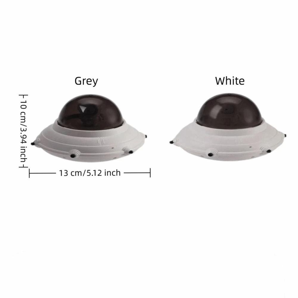 USB Charging Smart Cat Toy Automatic Sounding UFO Turntable Toy Two Control Modes Rotating Interactive Cat Toy