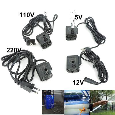 Ultra-quiet Mini Brushless AC DC 220v 12V 5V USB Fountain Water Pump Submersible 200-400L/H Lift Aquarium Circulating Fish Tank