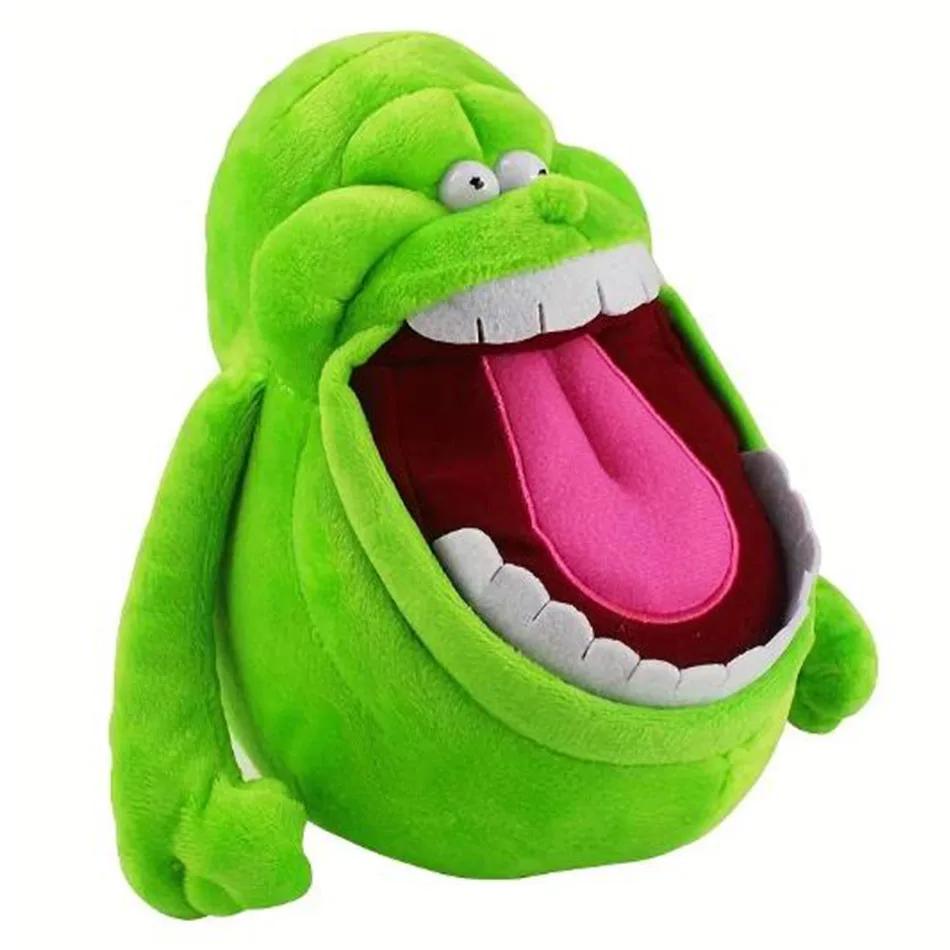 Green Ghostbusters Plush Toy Cute Ghost Soft Stuffed Plushie Cartoon Ghostbusters Peluches Ghost Dolls Marshmallow Man Toys Dol