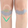 2 Pcs Silicone Patella Band Patellar Tendon Stabilizer Knee Brace for Knee Pain And Tendonitis Knee Support Strap for Basketball Running Fitness