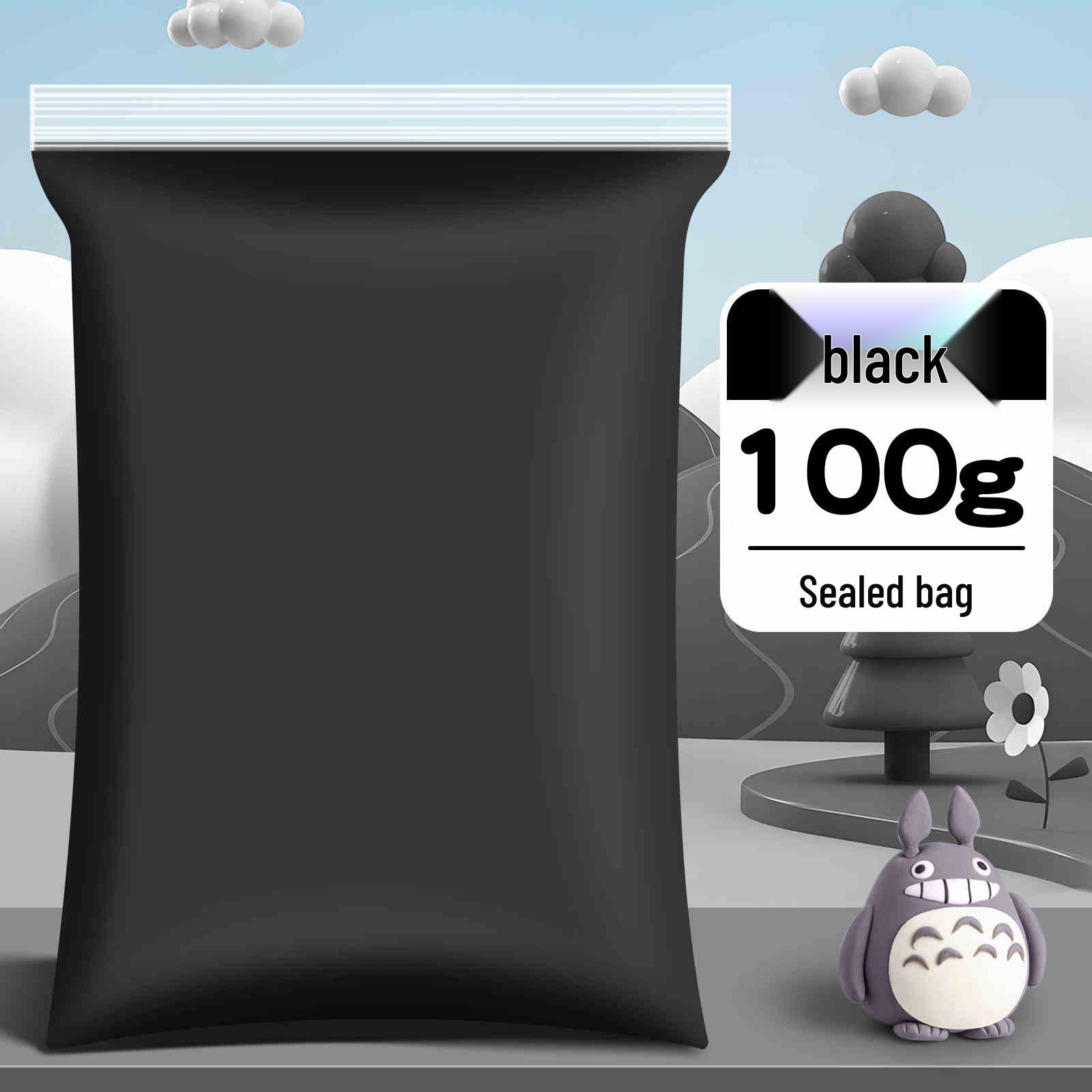 

100g White Clay for Kindergarten & Elementary - Large Bag for Handcraft and Modeling