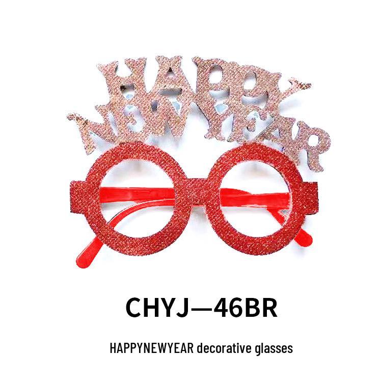 Kreative Weihnachtsbrillen - Weihnachtsmann, Schneemann, Geweih für Erwachsene & Kinder