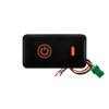Universal Car Push Switch Button DRL Fog Light Power Fan Heating Radar Music for Toyota Land Cruiser LC100 4700 4500 LX470 Prado