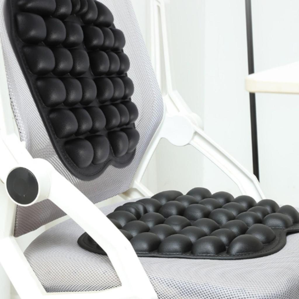 Foldable Motorcycle Seat Pad with Straps Flexible for Touring, Commuters
