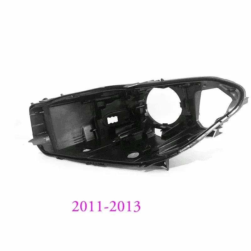 Headlight Base For BMW 5 Series F10 F18 2011 2012 2013 Headlamp House Car Rear Base Front Auto Headlight Back House Xenon Left side