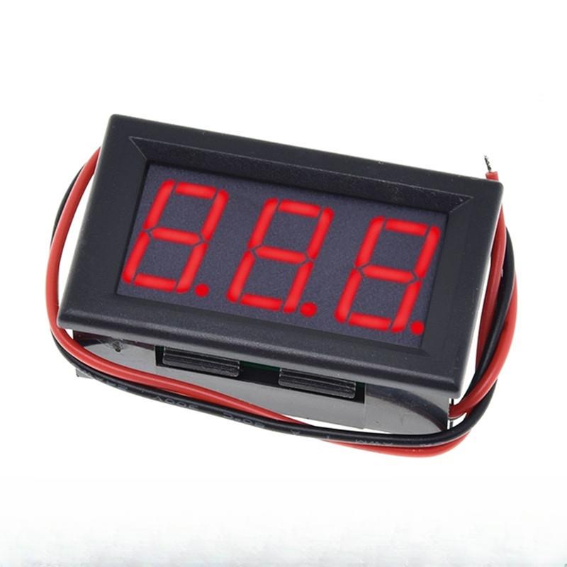 0.56 Inch AC220V Mains 380V Industrial Electric LED Digital Display Two-wire AC Voltage Meter Head Voltmeter