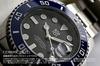 [HYAKUICHI 101] No.1Z Hyakuichi 20 ATM Water Resistant Diver's Watch with Ceramic Bezel (Blue X Black)