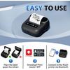 M220 Wireless Label Maker Portable Address Printer for 0.78 To 3.14 Inch Labels, for Home Office and Small Business Organization, Compatible with