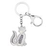 WEVENI Enamel Alloy Cartoon Fox Keychain Charm, Cute Jewelry for Women and Girls, Bags, Wallets, and Cars, Multicolor, 35mm X 28mm