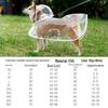 Cartoon Waterproof Full Coverage Raincoat for Small & Medium Dogs - Four-Legged Poncho for Rainy Day Outdoor Use