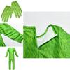 Eye-catching Grinch Cosplay Costume For Kids Perfect For Halloween Parties!