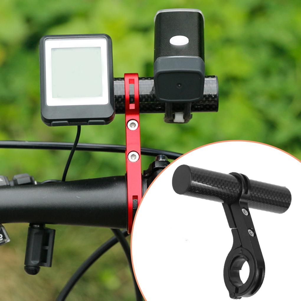 Mountain Bike Handlebar Extender Handle Bar Cellphone Speed Meter Extension Bracket Outdoor Frame Accessories Carbon Fiber