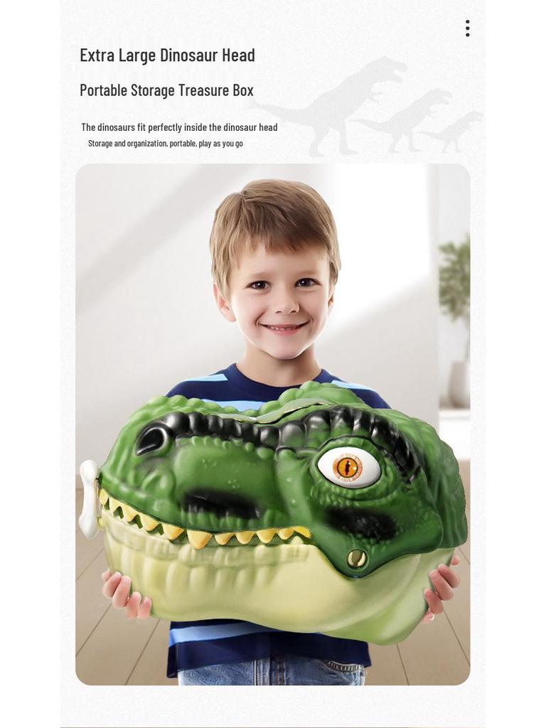 Dinosaur Toy Set: Tyrannosaurus & Triceratops Soft Rubber Figurines for Kids