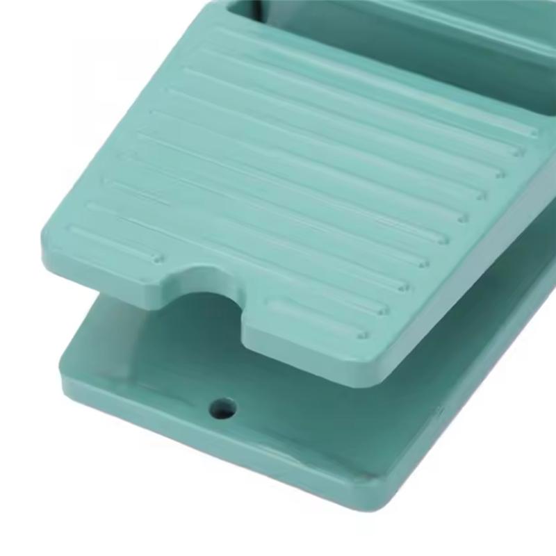 

1NO 1NC Momentary Foot Controller Pedal Switch Non-Slip Aluminum Alloy Electric Power Foot Pedal Switch синій