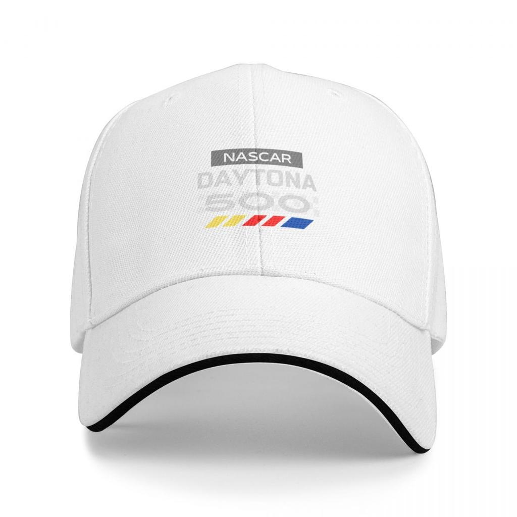 NASCAR DAYTONA VÊTEMENTS ACCESSOIRES (pour fond sombre) Casquette de baseball Chapeaux uniques Chapeau Chapeau de randonnée unisexe Chapeaux unisexe Tennis Femmes