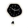 Clock Decor, Mute Minimalist Fashion Ornament, Decorative Wall for Indoor Home Kids Room