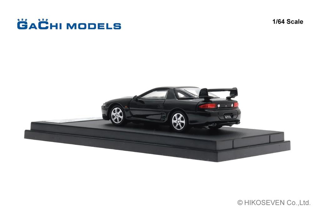 GACHI MODELS Scale Mitsubishi GTO Pyrenees Black Finished Product GM64001BK 1/64 (1998)