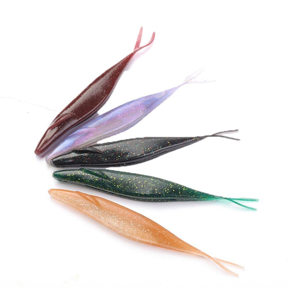6Pcs Glitter Bionic Fishing Lure 12.7cm Fishing Minnow Lures Premium Sinking Lure  Pike