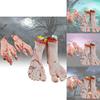 Halloween Bloedige Lichaamsdelen Realistisch Hart Hersenen Afgehakte Hand Voet Kostuum Accessoires