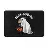 Capybara Halloween Non-slip Doormat Floor Mat Washable Carpet Rug for Kitchen Entrance Home Bedroom Footpad Mats