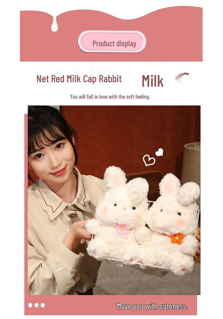 Cute Cartoon Rabbit Plush Toy - Tuan Tuan: Soothing Companion Gift for Kids