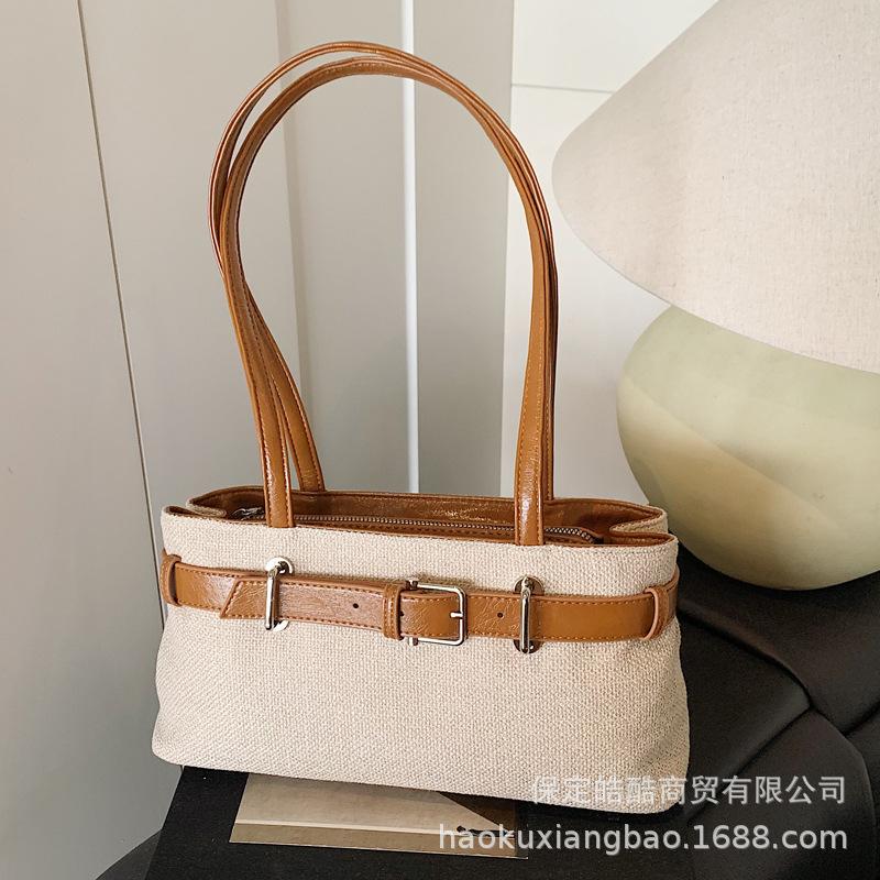 

Underarm bag women s 2025 new trendy fashion versatile shoulder bag handbag summer leisure commuter bag коричневый