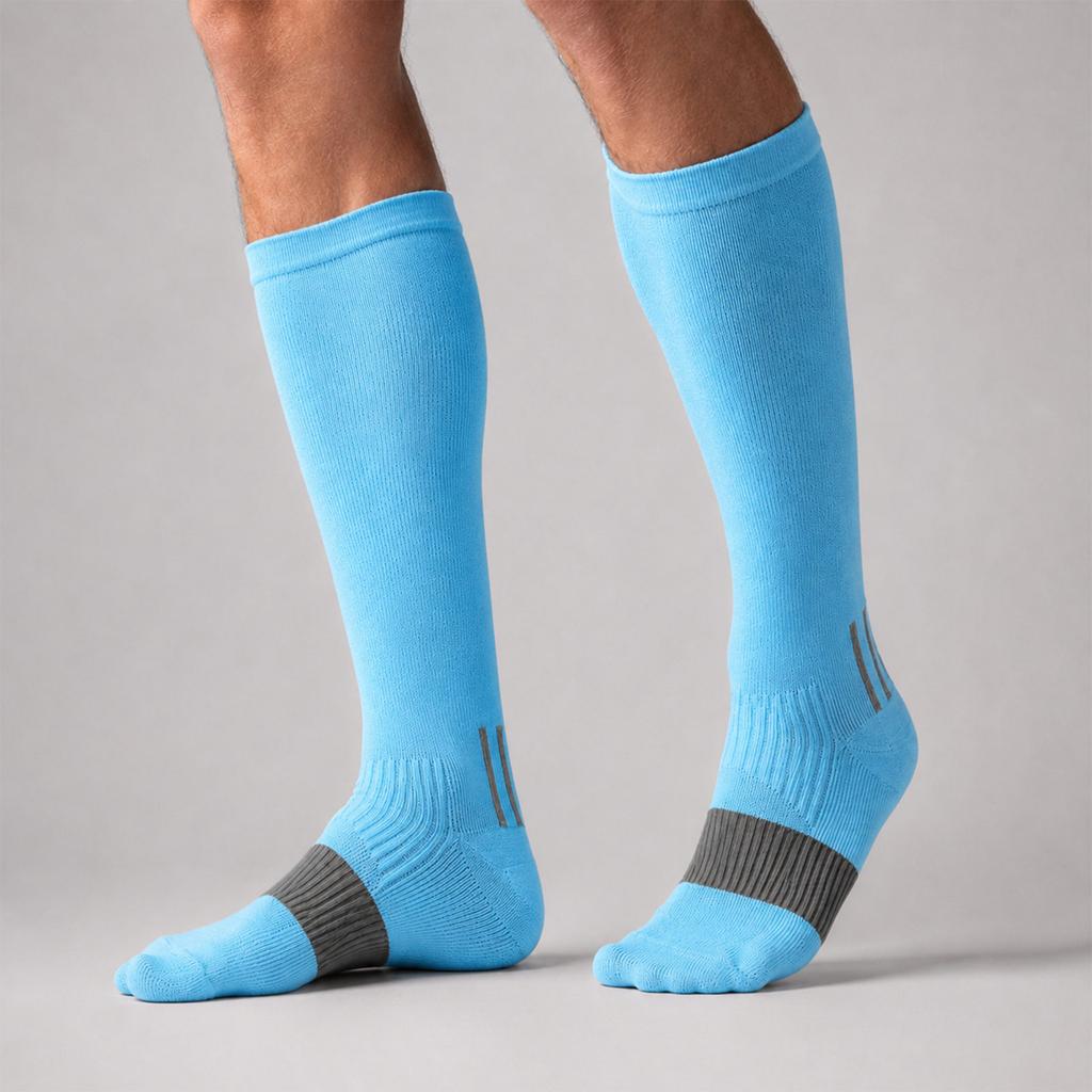 Men's Compression Socks for Running, Hiking and Travel – Athletic Support Socks for Joggers and Sports Enthusiasts