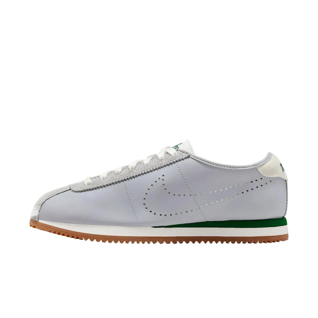 Nike Cortez Wolf Grey Perforated Swoosh Women's Sneakers HQ1841-001