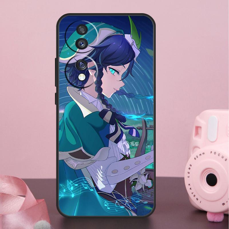 Genshin Impact Venti Case For Honor Magic 7 5 6 8 Pro X9a X9b X9c X9d X8b X8c Win RT 50 70 90 200 400 Lite Cover